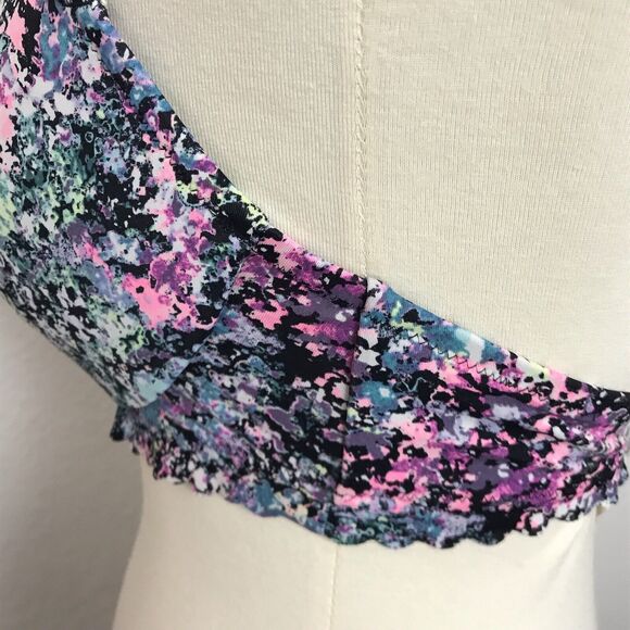 Victoria's Secret Bikini Top Multicolor Print Padded Swimwear - Picture 5 of 7